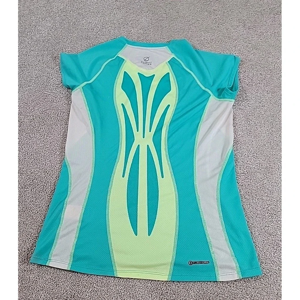 The North Face SM TEAL Flight Series Flash‎ Dry Performance Running Shirt
